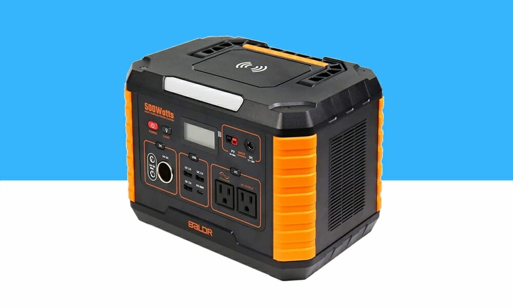 BALDR ポータブル電源500W』レビュー | 実用的な大容量の家庭用蓄電池 