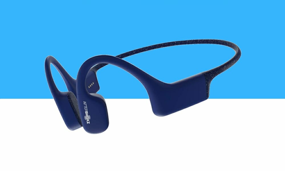 人気の商品セール AfterShokz Xtrainerz 新品 ブルー AS700 骨伝導 イヤフォン