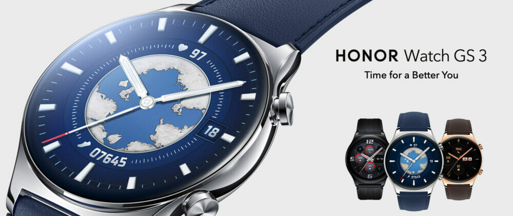 HONOR Watch GS 3 グローバル版が発売！スタイリッシュなデザインの高 